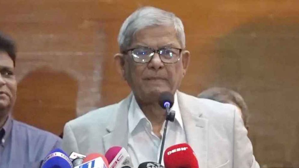 রাজনীতিবিদরা ঐক্য হারিয়ে ফেলছেন: মির্জা ফখরুল