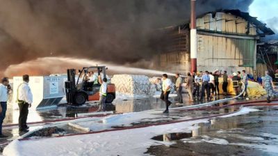 শাহজালালে পুড়েছে ২০০ কোটি টাকার বেশি ওষুধের কাঁচামাল