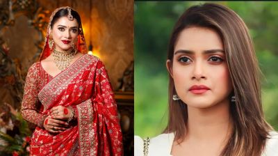 শাড়ি নিয়ে বিতর্ক, মুখ খুললেন তানজিন তিশা