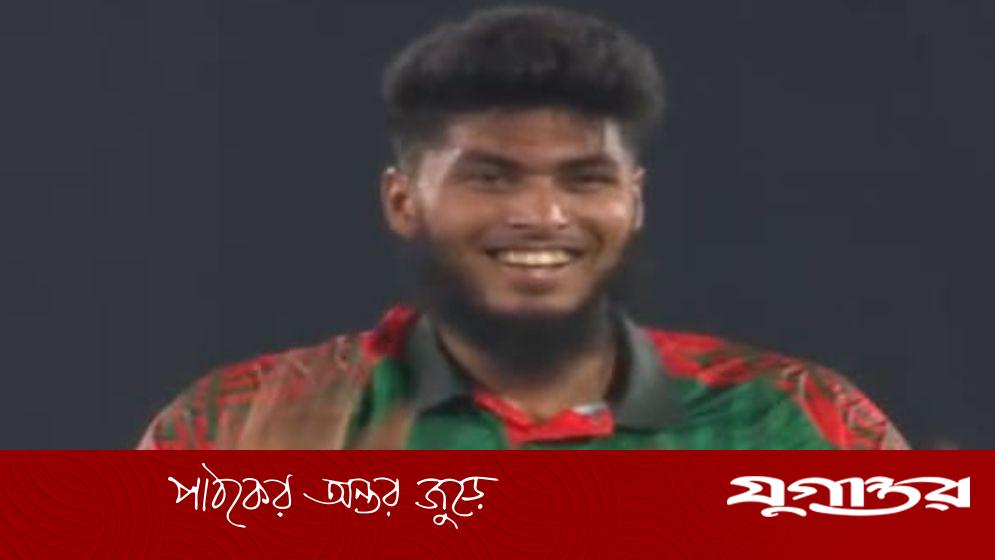 ব্যাটিং-বোলিংয়ের পর ফিল্ডিংয়েও রিশাদ-জাদু, নিলেন অবিশ্বাস্য এক ক্যাচ
