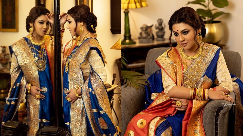 ৪৫ বছর আগের শাড়ি পরে যে অনুভূতির কথা জানালেন জয়া আহসান