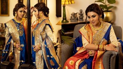 ৪৫ বছর আগের শাড়ি পরে যে অনুভূতির কথা জানালেন জয়া আহসান