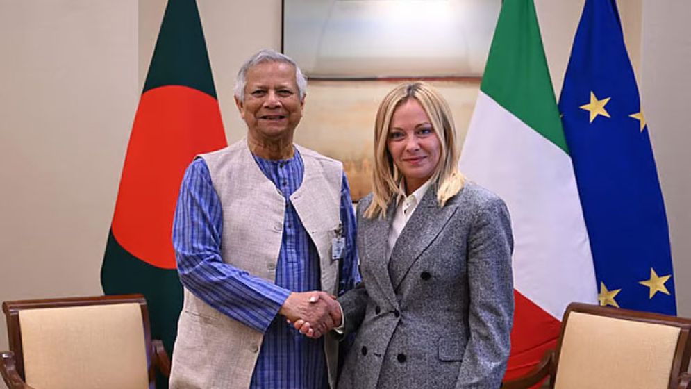 ইতালির প্রধানমন্ত্রী আসবেন ডিসেম্বরে