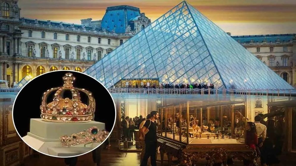 ল্যুভর মিউজিয়াম লুটে ব্যবহৃত মইটি ছিল জার্মান কোম্পানির