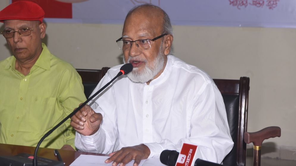 রাজনৈতিক স্থিতিশীলতা ও নির্বাচন ওতপ্রোতভাবে জড়িত: খন্দকার মোশাররফ