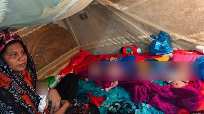 একসঙ্গে জন্ম নেওয়া ৫ সন্তান নিয়ে বিপাকে বাবা-মা