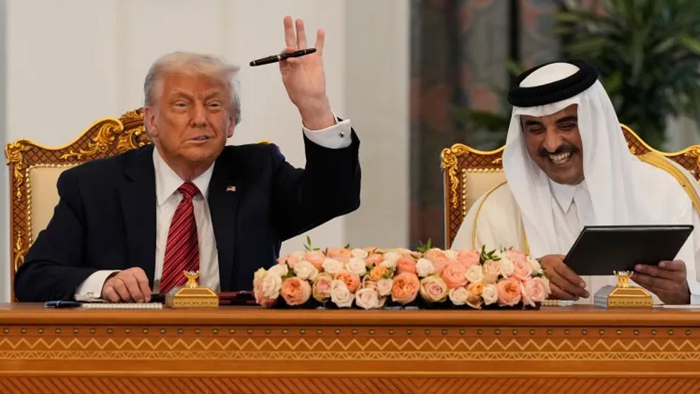 গাজায় যুদ্ধবিরতি বাস্তবায়নে কাতারের ভূমিকার প্রশংসা করলেন ট্রাম্প