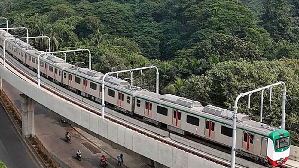 ত্রুটি রেখে মেট্রোরেল না চালানোর পরামর্শ