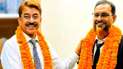 ময়মনসিংহ জাতীয়তাবাদী আইনজীবী ফোরামের সভাপতি নুরুল হক, সম্পাদক তান্না