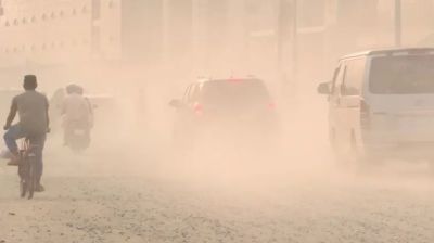 ভারি বৃষ্টির পর কোন অবস্থায় ঢাকার বাতাস