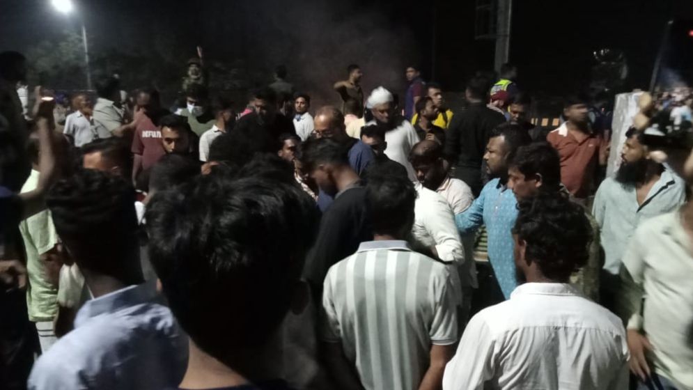 মনোনয়ন না পাওয়ায় ঢাকা–ভাঙ্গা এক্সপ্রেসওয়েতে অবরোধ