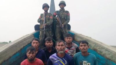 ৬ জেলেকে ধরে নিয়ে গেছে আরাকান আর্মি