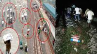 ট্রেনের নিচে বিস্ফোরণ, অল্পের জন্য রক্ষা পেলেন শতাধিক যাত্রী