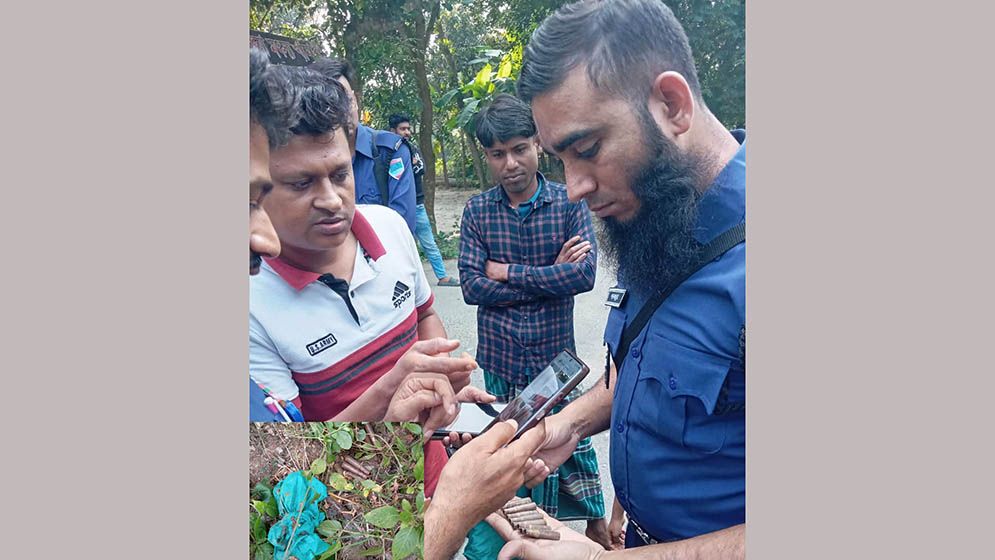 পলাতক আ.লীগ নেতার ব্যবসা প্রতিষ্ঠানে গুলির খোসা