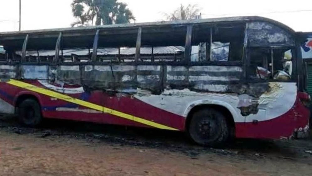 বাসচালককে পুড়িয়ে হত্যা, সিসিটিভি ফুটেজ দেখে আ.লীগ নেতা গ্রেফতার