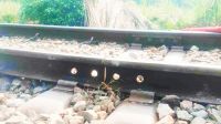 রেললাইনের এক জোড়া ফিসপ্লেট চুরি, নাশকতা চেষ্টার অভিযোগ