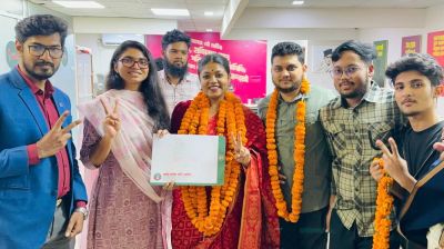 কুষ্টিয়া-১ আসনে এনসিপির মনোনয়ন নিলেন নুসরাত