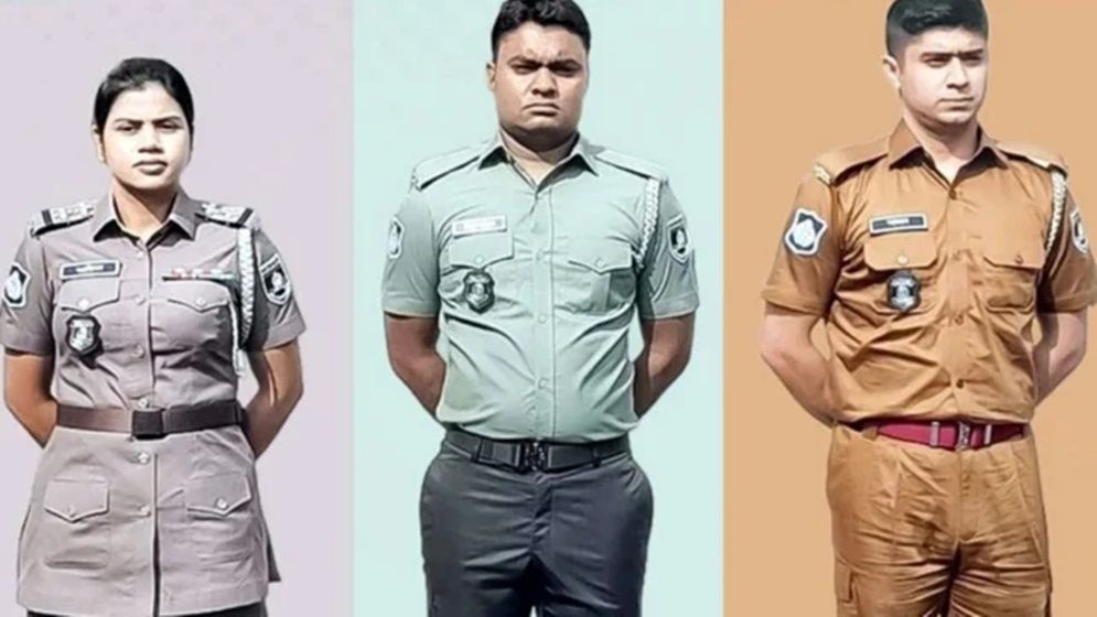 পুলিশের নতুন পোশাকে কলঙ্ক ঘোচানোর চেষ্টা