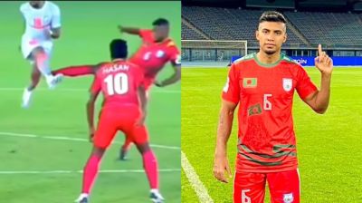 ভারতের ফুটবলারকে ট্যাকলের ভিডিও দিয়ে যে বার্তা দিলেন জামাল