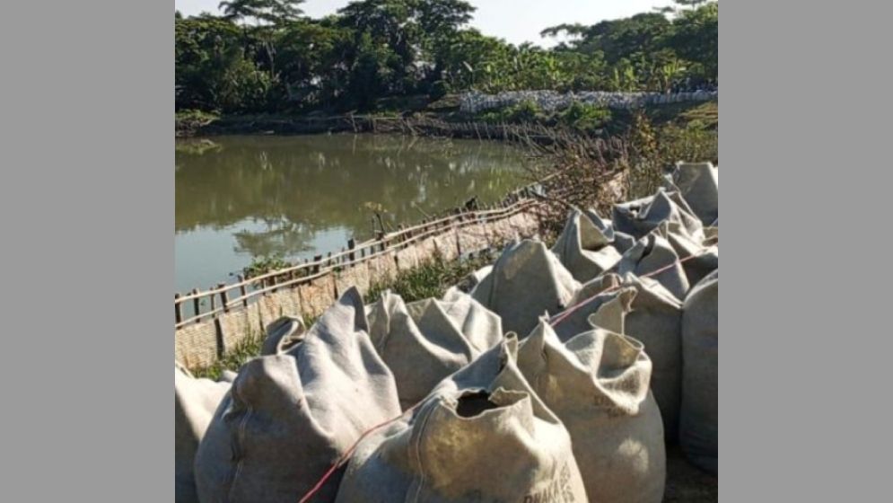 বন্যা নিয়ন্ত্রণ বাঁধ নির্মাণে ব্যাপক অনিয়মের অভিযোগ!