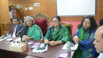 কুইক রেসপন্স টিমের মাধ্যমে নারী ও শিশুদের পাশে থাকতে চাই: শারমীন এস মুরশিদ