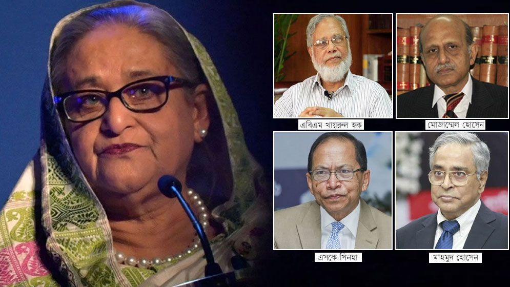 বাতিলের নির্দেশ হাসিনার, বাস্তবায়নে চার বিচারপতি