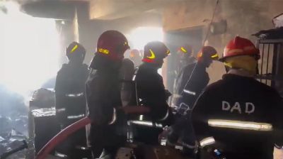 সেগুনবাগিচায় বহুতল ভবনে আগুন