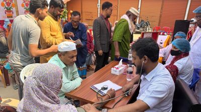কুমিল্লার হোমনায় ফ্রি মেডিকেল ক্যাম্প