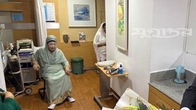 চিকিৎসকদের নিবিড় পর্যবেক্ষণে খালেদা জিয়া