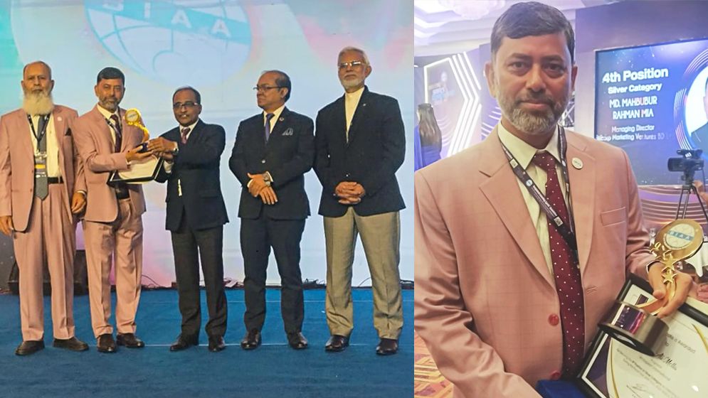 ‘ইনডেন্টিং সার্ভিস এক্সপোর্ট অ্যাওয়ার্ড ২০২৫’ পেলেন ইদ্রিস আলী মোল্লা