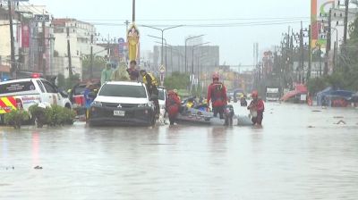 থাইল্যান্ডের দক্ষিণাঞ্চলে বন্যা পরিস্থিতির অবনতি