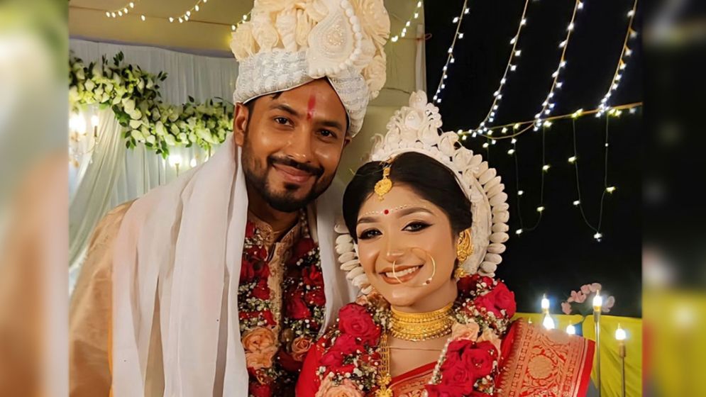 বিয়ে করলেন চ্যাম্পিয়ন হিরো বাঁধন সাহা