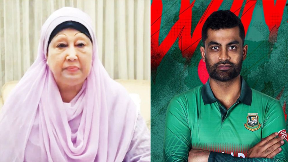 খালেদা জিয়ার সুস্থতার জন্য দোয়া চাইলেন তামিম