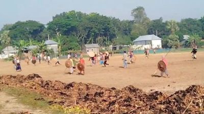 আধিপত্যের দ্বন্দ্বে সালথায় সংঘর্ষে আহত শতাধিক