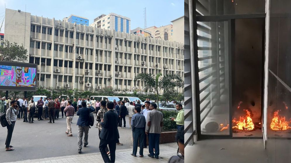 আবারও সচিবালয়ে আগুন