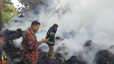 গাজীপুরে ঝুট গোডাউনে আবারও আগুন