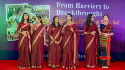 সায়মা হলের ১০ বছর পূর্তি উদযাপন করলো আইইউবি