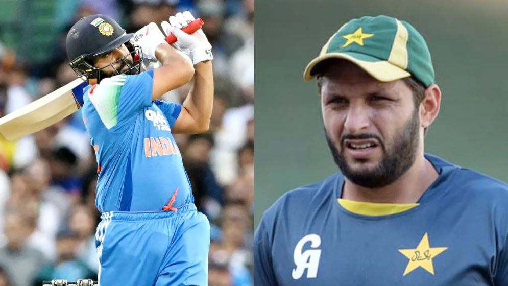 আফ্রিদির ১৫ বছরের পুরনো রেকর্ড ভাঙলেন রোহিত