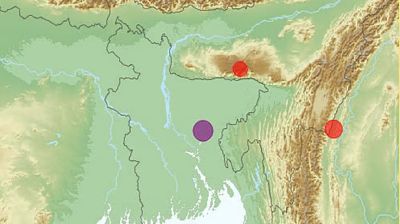 এবার ৪.১ মাত্রার ভূমিকম্পে কাঁপল রাজধানী, উৎপত্তিস্থল যেখানে