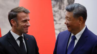 জিনপিংয়ের সঙ্গে সাক্ষাৎ করলেন ম্যাক্রোঁ