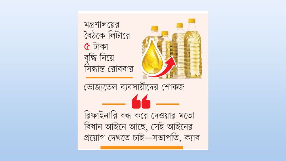 বাজার শূন্য করে বাড়তি দরে সয়াবিন বিক্রি