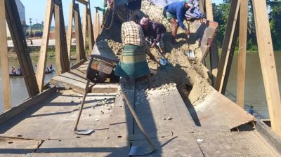 হবিগঞ্জে বেইলি ব্রিজ ভেঙে দুই উপজেলার যোগাযোগ বিচ্ছিন্ন