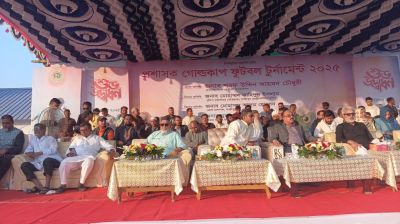 টঙ্গীতে ‘প্রশাসক গোল্ডকাপ ফুটবল’ টুর্নামেন্টের উদ্বোধন