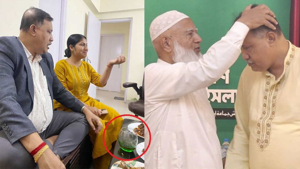 জামায়াতের হিন্দু প্রার্থী কৃষ্ণ নন্দীকে নিয়ে চাঞ্চল্যকর তথ্য ও ছবি ফাঁস