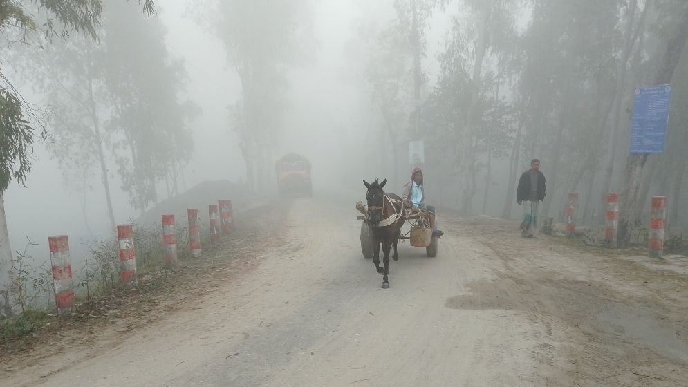 কুড়িগ্রামে বাড়ছে শীতের তীব্রতা