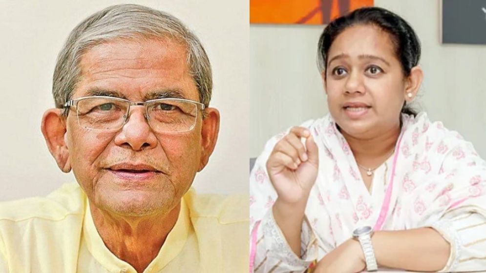 ‘হিউম্যান রাইটস টিউলিপ’ পুরস্কারে মনোনীত তুলিকে মির্জা ফখরুলের অভিনন্দন