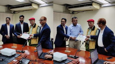 যুগান্তর মাল্টিমিডিয়ার সেরাকর্মী হলেন সহিদুল ইসলাম ও পবিত্র তালুকদার