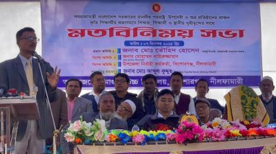 শৈশবের বিদ্যালয়ে পররাষ্ট্র উপদেষ্টা