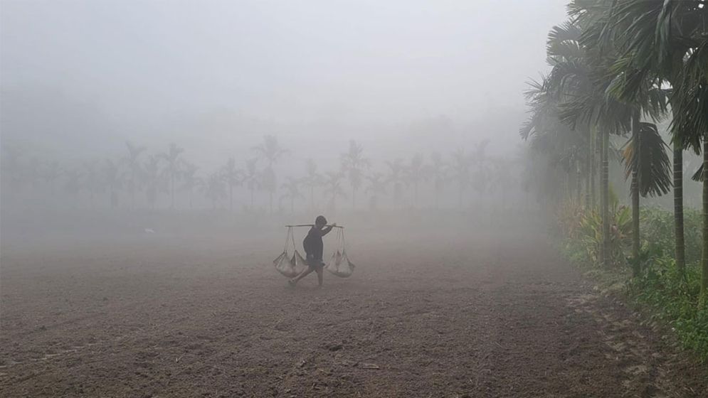 শীতে কাঁপছে তেঁতুলিয়া, শৈত্যপ্রবাহ নিয়ে নতুন বার্তা