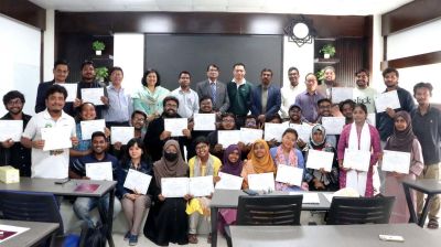 রাবিপ্রবিতে ‘Forest Monitoring Using Drone Technology’ প্রশিক্ষণ সনদ বিতরণ